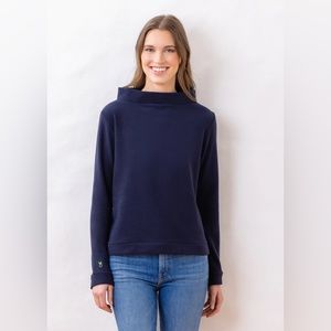 Dudley Stephens Brighton Boatneck Pullover - Navy Size L